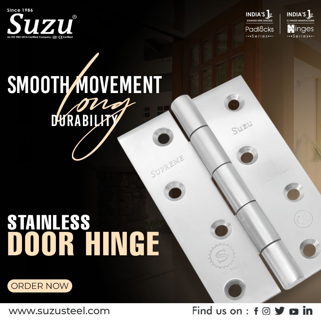 High-Quality Stainless Door Hinges for Homes & Offices