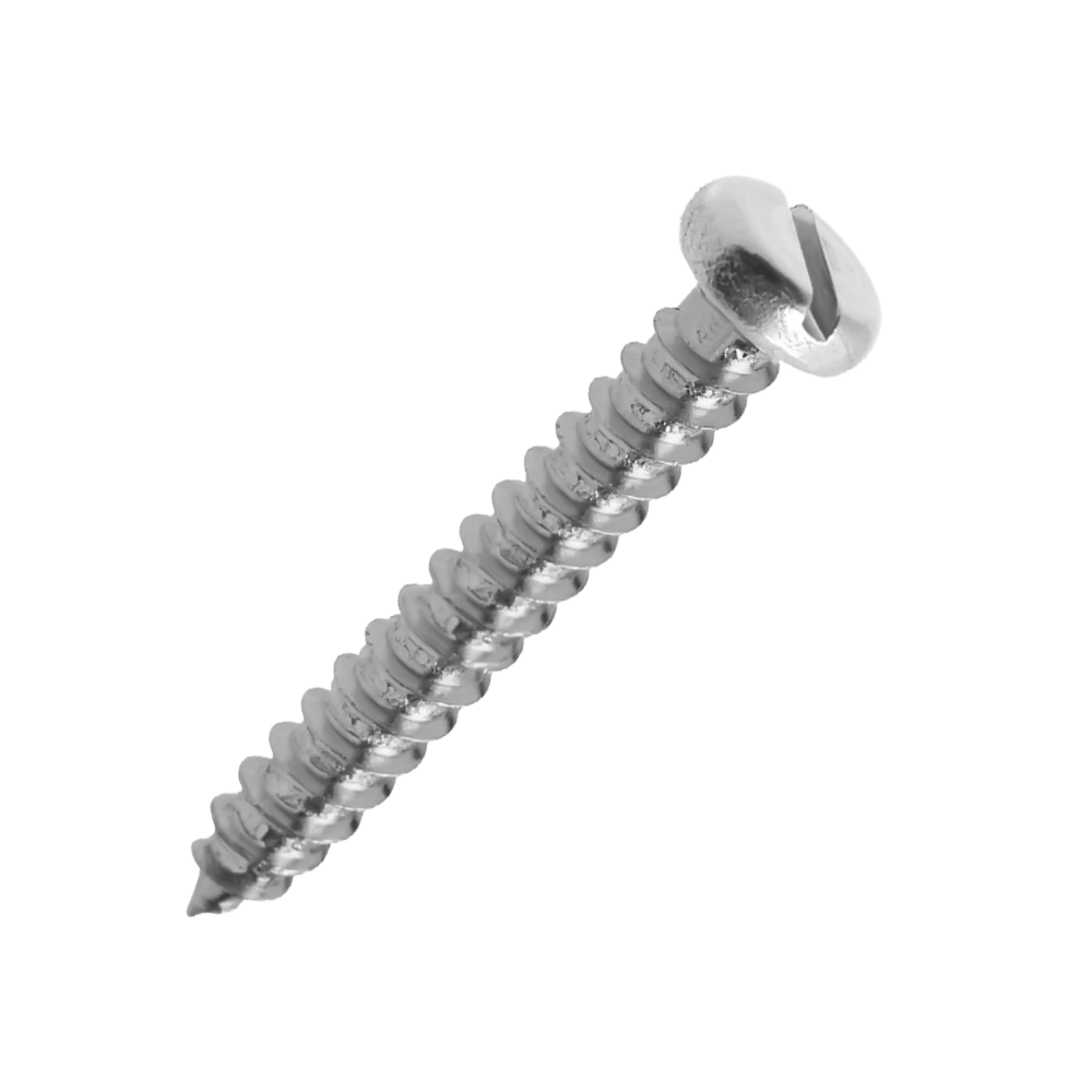 S.S. SELF TAPPING PAN SLOTTED SCREWS