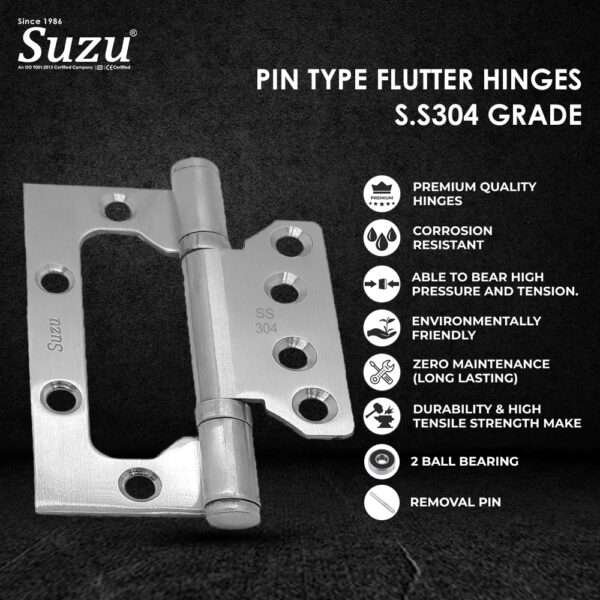 PIN TYPE FLUTTER HINGES - Image 2