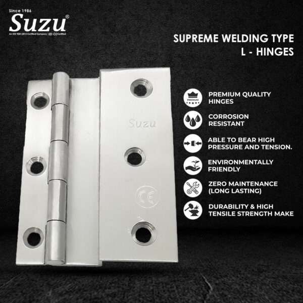 SUPREME WELDING TYPE L - HINGES - Image 3