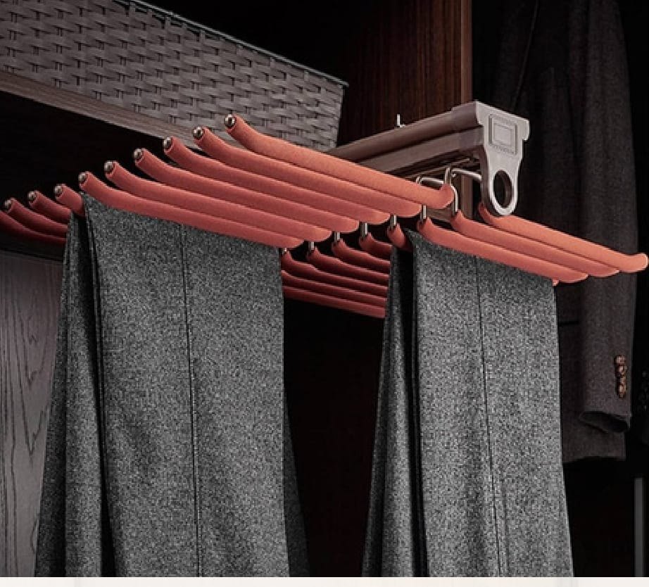 Top Mount Trouser Rack Double